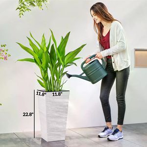 Vasi per Fiori in Plastica di Alta Qualità (Set di 3) - Design Antico e Moderno per Interni/Esterni - Product Image 4