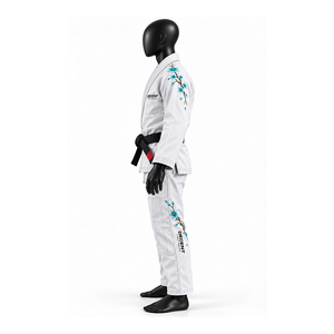 Traje de Jiu Jitsu Brasileño de Alto Rendimiento |   Tejido de Perlas Premium |   Pantalones Ripstop de 340 GSM |   Logotipo Personalizado - Product Image 3
