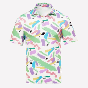 Polo de manga corta para hombre, informal, de algodón - Product Image 4