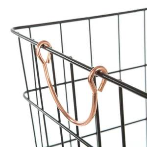 Set di 3 Grandi Cestini Rettangolari in Filo Metallico, Elegante Soluzione per l'Organizzazione Domestica - Product Image 5