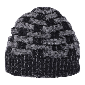 Cómodos gorros cálidos para el uso diario en invierno, gorros de punto con logotipo personalizado, gorros reversibles personalizados para el invierno. - Product Image 2
