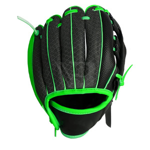 Guantes de Béisbol para Receptor, de Cuero, Dedos Completos, para Mano Derecha, Duraderos, Cómodos, para Entrenamiento - Product Image 2