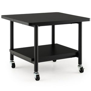Office Furniture Under Desk <b>Printer</b> <b>Stand</b> with 4 Wheels and Locking Mechanism - Product Image 1