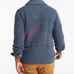 Cardigan tendance pour homme, tricoté, manches longues, boutonné, doux, chaud, décontracté, pour le travail, le bureau, les activités de plein air, vêtements pour homme, cardigan tricoté - Product Image 5