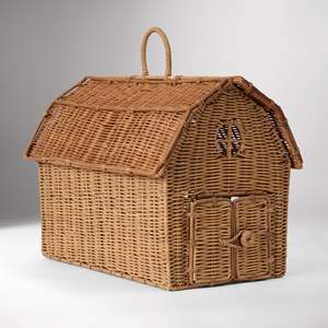 Sisu Handicraft Delightful Handmade Kids Rattan <b>Basket</b> Eco Friendly Natural Wicker <b>Storage</b> <b>Basket</b> for <b>Toys</b> Nursery Decor Gifts a - Product Image 1