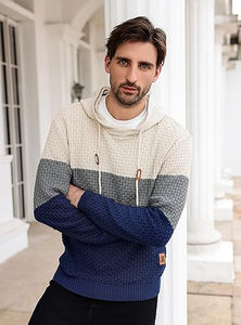 Sweat-shirt à capuche en polaire pour homme, personnalisé, manches longues, séchage rapide, respirant, doublé, fabriqué au Pakistan, exportateur - Product Image 3