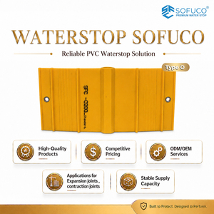 Waterstop PVC Industrial tanks 100% Virgin PVC Resin 2 Years Warranty O-Shape (Expansion) Vietnam Model O Waterstop - SP Type - Product Image 1