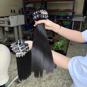 ผลิตภัณฑ์ผมแท้คุณภาพสูง ผมเวียดนามแบบดิบ ต่อผมแบบเทป สไตล์ผมตรง ผมหยัก ผมลอน  รับสั่งทำตามแบบ - Product Image 1