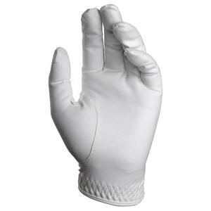 Nouveau Style gants de Golf bon produit en peau de mouton Durable confortable en cuir véritable tissu vêtements de sport à la mode gants de Golf adulte - Product Image 2