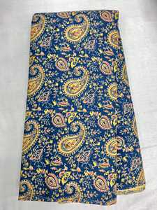 Pure Cotton Print Fabric 75 GSM 44 Inch Width Machine Print Flower Work Material for Boutique Ethnic Suits and Summer Wear - Product Image 2