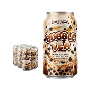 Muestra Gratis de Té de Burbujas con Chocolate de 16.9 Fl Oz con Jugo de Fruta Real, Sin Azúcar, Bajo en Grasa, de Vietnam OEMODM - Product Image 2