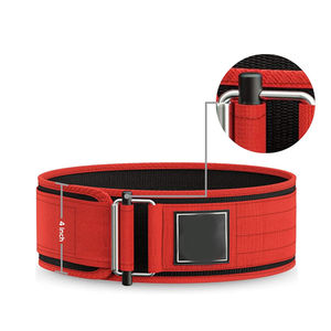 Cinturón de Soporte Lumbar Transpirable y Antideslizante de Caucho Natural Premium para Levantamiento de Pesas y Entrenamiento de Fuerza (Personalizable Unisex) - Product Image 1