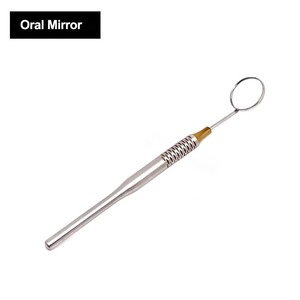 Sonde Explorer BAFA en acier inoxydable, instrument dentaire à poignée ergonomique, miroir buccal manuel à 6 mâchoires, Classe I Pro - Product Image 5