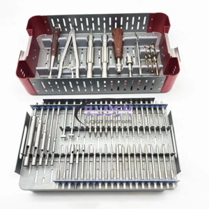 Custom Brand 56pcs Set Stainless Steel Broken Screw Extractor Instruments Sets Manual High Quality Removal By <b>Blush</b> Surgical - Product Image 5