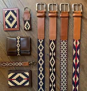 Ceintures en cuir ajustables avec boucle en alliage, 100 % cuir véritable, vente en gros, fournisseur et fabricant de premier plan, mode homme décontractée - Product Image 6