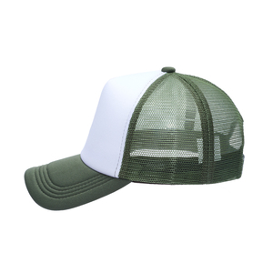 Custom Trucker <b>Hat</b> Sports Cap Sponge 5-Panel Mesh Foam Cap Custom Logo Embroidery Print Performance PolyesterCotton - Product Image 5