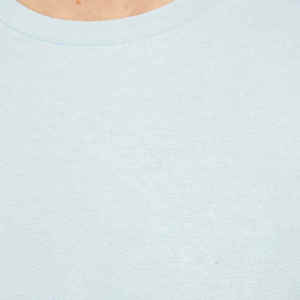 Men's Gray Short Sleeve Stand <b>Collar</b> <b>T</b>-<b>Shirt</b> Regular Fit Solid Color Casual Woven 100% Cotton Top 2026 - Product Image 5
