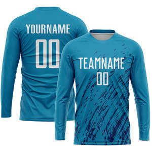Men's <b>Padded</b> Soccer Goalkeeper Jersey Shockproof EVA Foam Goalie Shirt Long Sleeve Training Kit For 2026 USA And Europe Market - Product Image 3