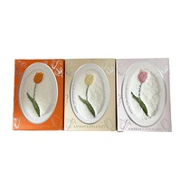 Serviette de toilette rectangulaire en velours corail brodé jacquard, douce, absorbante et à séchage rapide, idéale pour la fête des Mères ou comme cadeau de mariage.