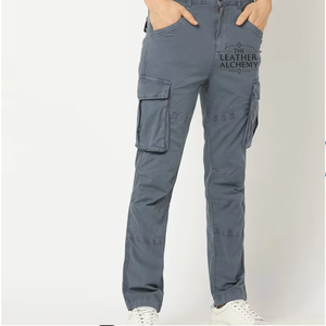 Men's Premium Multi Pocket <b>Cargo</b> <b>Pants</b> Comfortable Casual Utility Trousers for Outdoor Travel Hiking Workwear and Everyday - Product Image 1