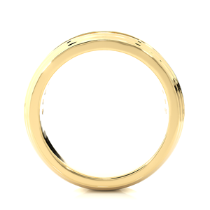Bague pour homme en or 18 carats avec diamant de laboratoire de 1,03 carat, taille ronde, 40 pierres, certifiée IGI, pour l'exportation en gros - Product Image 6