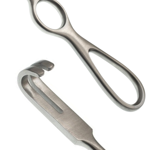 เครื่องมือถ่างเนื้อเยื่อแบบมือถือ Volkman Retractor ขนาด 8 1/2 นิ้ว ปลายทู่ สองง่าม ทำจากเหล็กกล้าไร้สนิม - Product Image 6