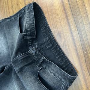 2026 Custom Jorts Baggy Distressed Dark Washed 100%Cotton Embroidery Decorated Light Jeans Clothing Summer Jeans Shorts Vintage - Product Image 3