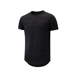 Camiseta de Gran Tamaño para Hombre, Negra, Cuello Redondo, Diseño Personalizado, para Gimnasio - Product Image 5