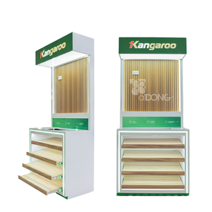 Expositor de Exhibición Personalizado, Moderno, Independiente, Impermeable y Reciclable con Iluminación LED para Tiendas de Perfumes y Teléfonos - Product Image 1