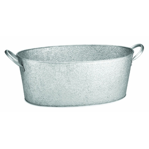 Rustic Galvanized Steel Round Tub Drink <b>Cooler</b> For Wine Tubs & Beverages Metal Wine Tubs And <b>Ice</b> Bucket For Parties & Events - Product Image 6