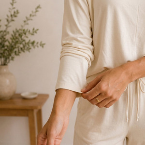 Ensemble de vêtements de détente pour femmes, pyjama en Tencel doux, vêtements de nuit respirants, ensemble de vêtements décontractés d'été pour femmes - Product Image 5