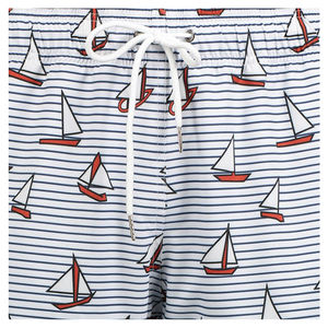 กางเกงชายหาดคุณภาพสูงสำหรับผู้ชาย กางเกงตกปลาแบบสั่งทำ กางเกงว่ายน้ำโพลีเอสเตอร์ กางเกงว่ายน้ำแบบพิมพ์ลายทั้งตัว - Product Image 5