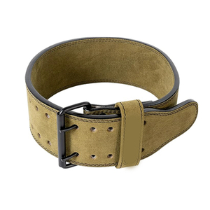 Cinturón de Levantamiento de Pesas de Cuero de Grado Profesional para Gimnasio, Powerlifting, Sentadillas y Soporte para Entrenamiento Pesado - Product Image 1