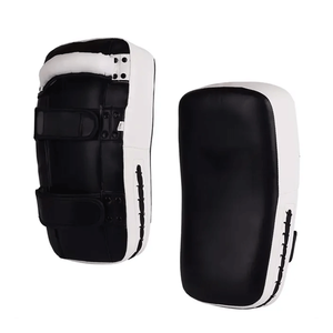 Pads de protection pour le kick-boxing thaïlandais de qualité professionnelle - Cuir véritable, entraînement d'arts martiaux, confortables et écologiques - Product Image 5