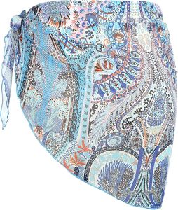 Women's Chiffon Swimsuit Cover Up See Through <b>Beach</b> Sarong <b>Wrap</b> for Bikini Swimwear - Product Image 2