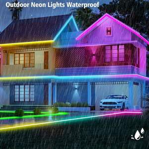 Luces LED de Neón Flexibles de 16.4/32.8 Pies, Múltiples Modos con Control Remoto/Aplicación, Tira de Luces con Sincronización Musical - Product Image 6