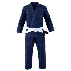Uniformes de BJJ 100% Algodón para Hombre, para Entrenamiento de Artes Marciales, Transpirables, de Secado Rápido, Ligeros, con Logotipo Frontal Personalizable, Talla Ajustable - Product Image 4