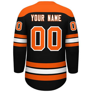OEM Supplier Custom Ice Hockey Jersey Pakistan Wholesale Export USA Buyers Team Uniform Bulk 100% Polyester Sublimation Printed - Product Image 2