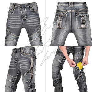 Pantalones Vaqueros de Motocicleta con Diseño Moderno y Elegante para Motociclistas Modernos - Product Image 6