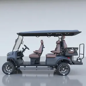 Durable exclusive luxury <b>golf</b> carts 2 8 seats with superior comfort and upgrade options for resorts villas tourist shuttles - Product Image 4