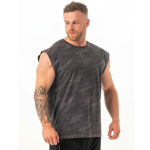 Light <b>Weight</b> Fashionable Camo Men Tank Tops Quick Dry New Design Out <b>Door</b> Wear Women Tank Tops in Stock - Product Image 4