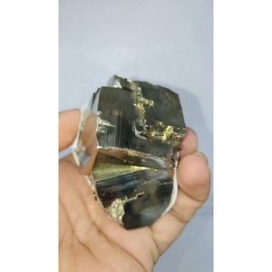 Venta al por mayor de gemas semipreciosas naturales: CUBOS de pirita dorada de Perú tallados, piedra en bruto ecológica para sanación y decoración del hogar Feng Shui - Product Image 5