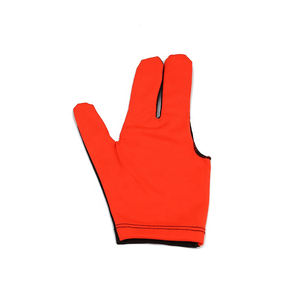 Derniers modèles, prix de gros, gants de billard à trois doigts de haute qualité pour hommes, pour snooker et billard. - Product Image 5
