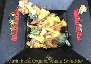 Trituradora de Residuos Orgánicos de Alta Calidad, Doble Eje, Semiautomática, Capacidad 200 kg/h - Product Image 5