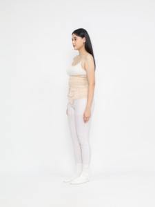 Ceinture de récupération post-partum de qualité supérieure, compression ajustable autour de l'abdomen et de la taille, conception innovante à quatre points de fixation robustes - Product Image 6