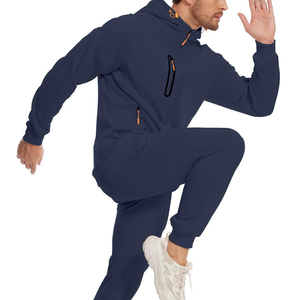 Chándal Personalizado con Nuevo Diseño, Cierre de Cremallera y Pedrería, Chándal de Alta Calidad para Otoño, Estilo Urbano, Holgado, Unisex, Conjunto de 2 Piezas - Product Image 5