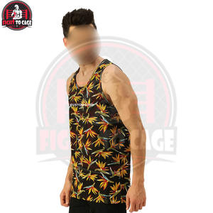 Ropa Deportiva para Gimnasio, Estilo Urbano, Camiseta sin Mangas para Musculación, de Alta Calidad, Transpirable, de Poliéster/Algodón/Spandex - Product Image 2