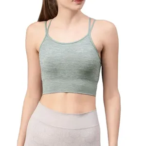 Women Fitness Gym Adjustable Sport Bras Female Yoga Underwear Front Zipper Running Push Up Sports Bra - Product Image 1