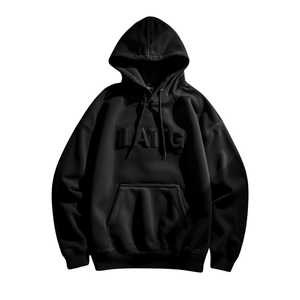Sweat à capuche unisexe surdimensionné en molleton uni, 400 g/m², vierge, pour impression en relief, avec logo personnalisé, style streetwear, vente en gros - Product Image 4