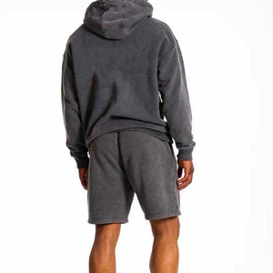 Nouveauté : Ensemble décontracté homme sweat à capuche et short, taille personnalisée, fabriqué au Pakistan, service OEM, ensemble sweat à capuche et short sur mesure - Product Image 2